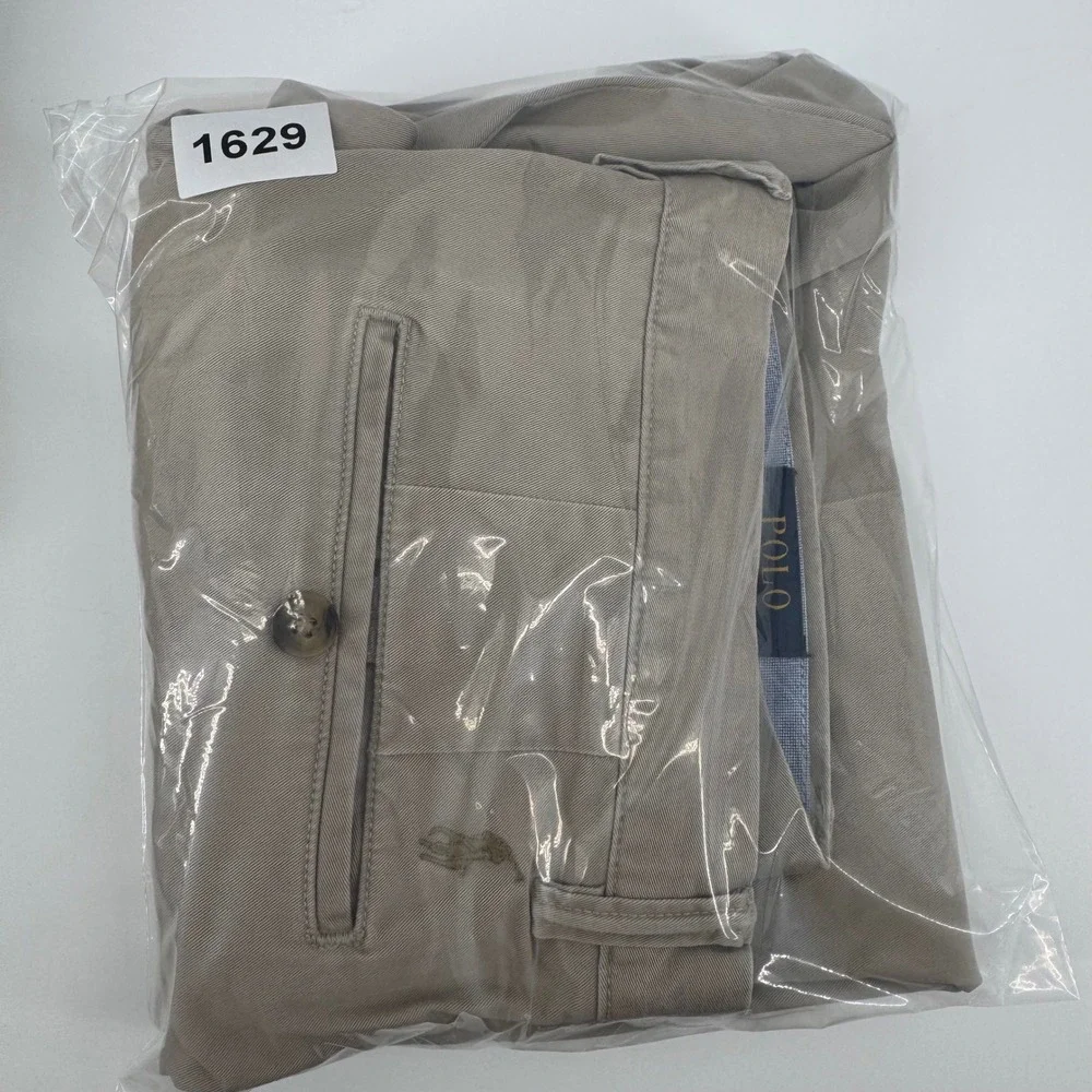 Polo Ralph Lauren Mens Stretch Straight Fit Chino Pants Khaki Tan 32x30